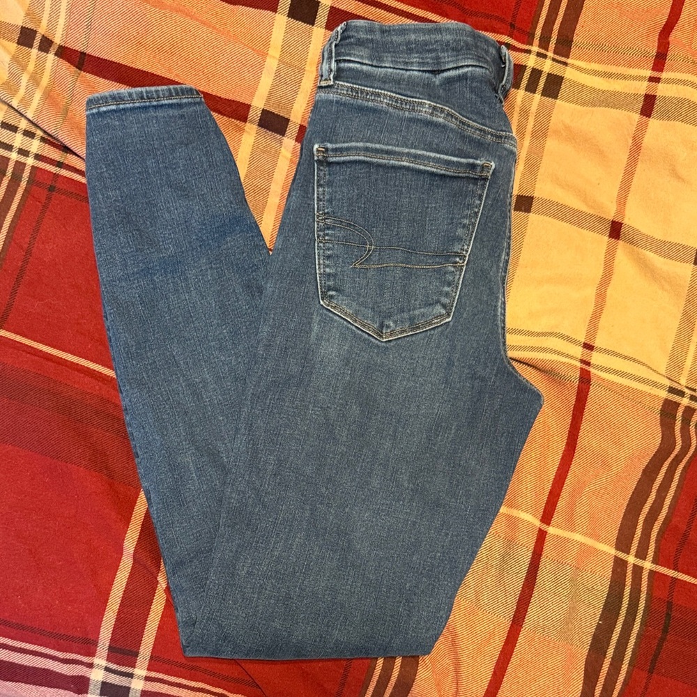 American Eagle Outfitters Classic Blue Skinny Jeans